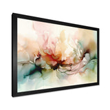 Delicate Floral Impressions I - Floral Canvas Wall Art