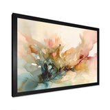 Delicate Floral Impressions II - Floral Canvas Wall Art