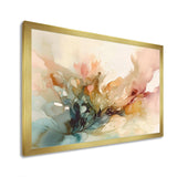 Delicate Floral Impressions II - Floral Canvas Wall Art