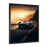 Yellow And Black Artistic Tributes To Retro Cars - Cars Retro Canvas Wall Art