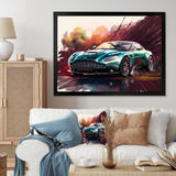 Beautiful Vintage Fast Cars - Cars Luxury Canvas Wall Art