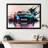 Unleashing The Speed Of Cars I - Cars Luxury Canvas Wall Art