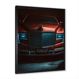 Red And Silver Retro Rides I - Cars Retro Canvas Wall Art