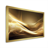 Gold Elegant Modern Sofa III - Abstract Canvas Wall Art