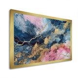 Exploring The Depths Of Pink Geode IV - Abstract Canvas Wall Art