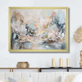 Delicate Brushstrokes Abstract Painting IV - Abstract Canvas Wall Art