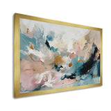 Delicate Brushstrokes Abstract Painting V - Abstract Canvas Wall Art