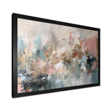 Brushstroke Abstract Painting I - Abstract Canvas Wall Art