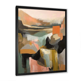 Green And Beige Transcending Reality II - Abstract Canvas Wall Art