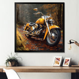 Trailblazing Motorcycle Adventure - Motorcycle Canvas Wall Art