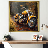 Trailblazing Motorcycle Adventure - Motorcycle Canvas Wall Art