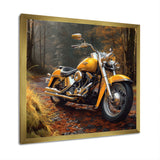 Trailblazing Motorcycle Adventure - Motorcycle Canvas Wall Art