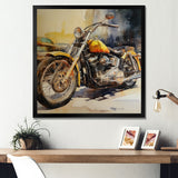 Motorcycle Freedom On Two Wheels - Motorcycle Canvas Wall Art