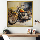 Motorcycle Freedom On Two Wheels - Motorcycle Canvas Wall Art