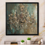 Grand Chandelier Showcase III - Fashion Canvas Wall Art