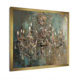 Grand Chandelier Showcase III - Fashion Canvas Wall Art