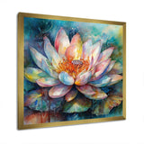 Pink Lotus Floral Dreams II - Floral Canvas Wall Art