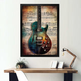 Playing To The Melody - Music Canvas Wall Art