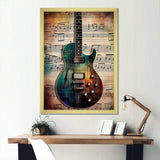 Playing To The Melody - Music Canvas Wall Art