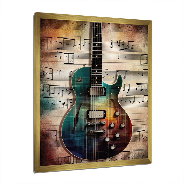 Playing To The Melody - Music Canvas Wall Art
