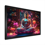 Starlight Buddha I - Spiritual Canvas Wall Art