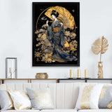 Elegant Japanese Woman VI - Fashion Canvas Wall Art