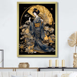 Elegant Japanese Woman VI - Fashion Canvas Wall Art