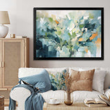 Blue Botanical Garden III - Abstract Canvas Wall Art