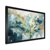 Blue Botanical Garden III - Abstract Canvas Wall Art