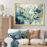 Blue Botanical Garden III - Abstract Canvas Wall Art