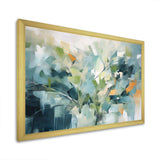 Blue Botanical Garden III - Abstract Canvas Wall Art