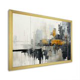 Abstract Cityscape III - Abstract Canvas Wall Art