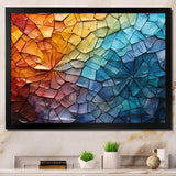 Colorful Mosaic II - Abstract Canvas Wall Art