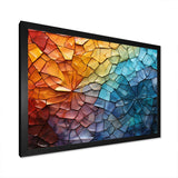 Colorful Mosaic II - Abstract Canvas Wall Art