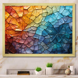 Colorful Mosaic II - Abstract Canvas Wall Art