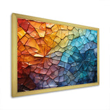 Colorful Mosaic II - Abstract Canvas Wall Art