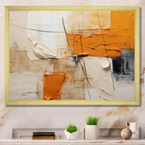 Textile Symphony II - Abstract Canvas Wall Art