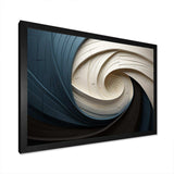 Geometric Spiral I - Abstract Canvas Wall Art