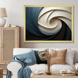 Geometric Spiral I - Abstract Canvas Wall Art