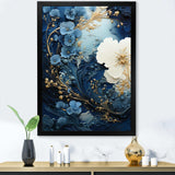 Liquid Ink Spiral II - Abstract Canvas Wall Art