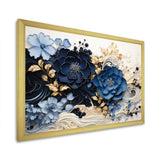 Liquid Ink Spiralscape I - Abstract Canvas Wall Art