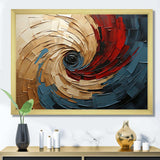 Spiral Symphony - Abstract Canvas Wall Art