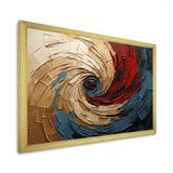 Spiral Symphony - Abstract Canvas Wall Art