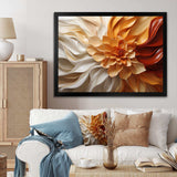 Sunlit Spiral - Abstract Canvas Wall Art