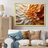 Sunlit Spiral - Abstract Canvas Wall Art