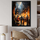 Jazz Harlem Renaissance IV - People Canvas Wall Art