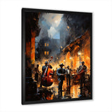 Jazz Harlem Renaissance IV - People Canvas Wall Art