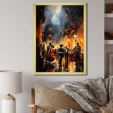 Jazz Harlem Renaissance IV - People Canvas Wall Art