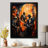 Jazz Harlem Renaissance V - People Canvas Wall Art