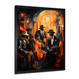 Jazz Harlem Renaissance V - People Canvas Wall Art